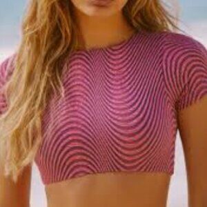 ONEONE SWIMWEAR | GISELLE TOP W BIKINI BOTTOM PURPLE & PINK